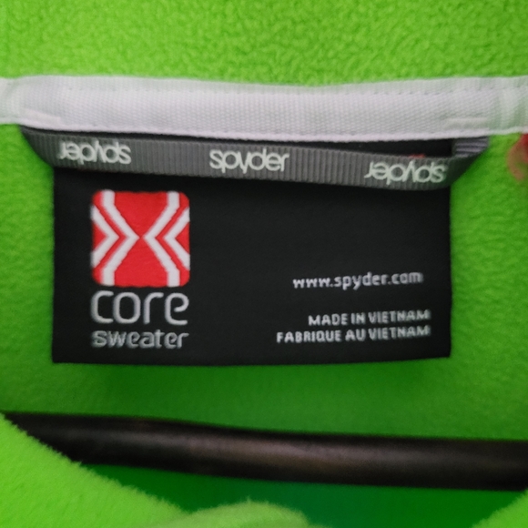 SPYDER | full zip mock neck core sweater jacket - Picture 7 of 12